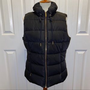 Calvin Klein Black Puffer Vest NWOT